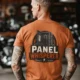 Funny Electrician Tee - "Panel Whisperer" Electrical Worker T-Shirt — yam t-shirt, model photo | Pressure Tested Co