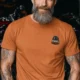 Funny Electrician Tee - "Panel Whisperer" Electrical Worker T-Shirt — yam t-shirt, model photo | Pressure Tested Co