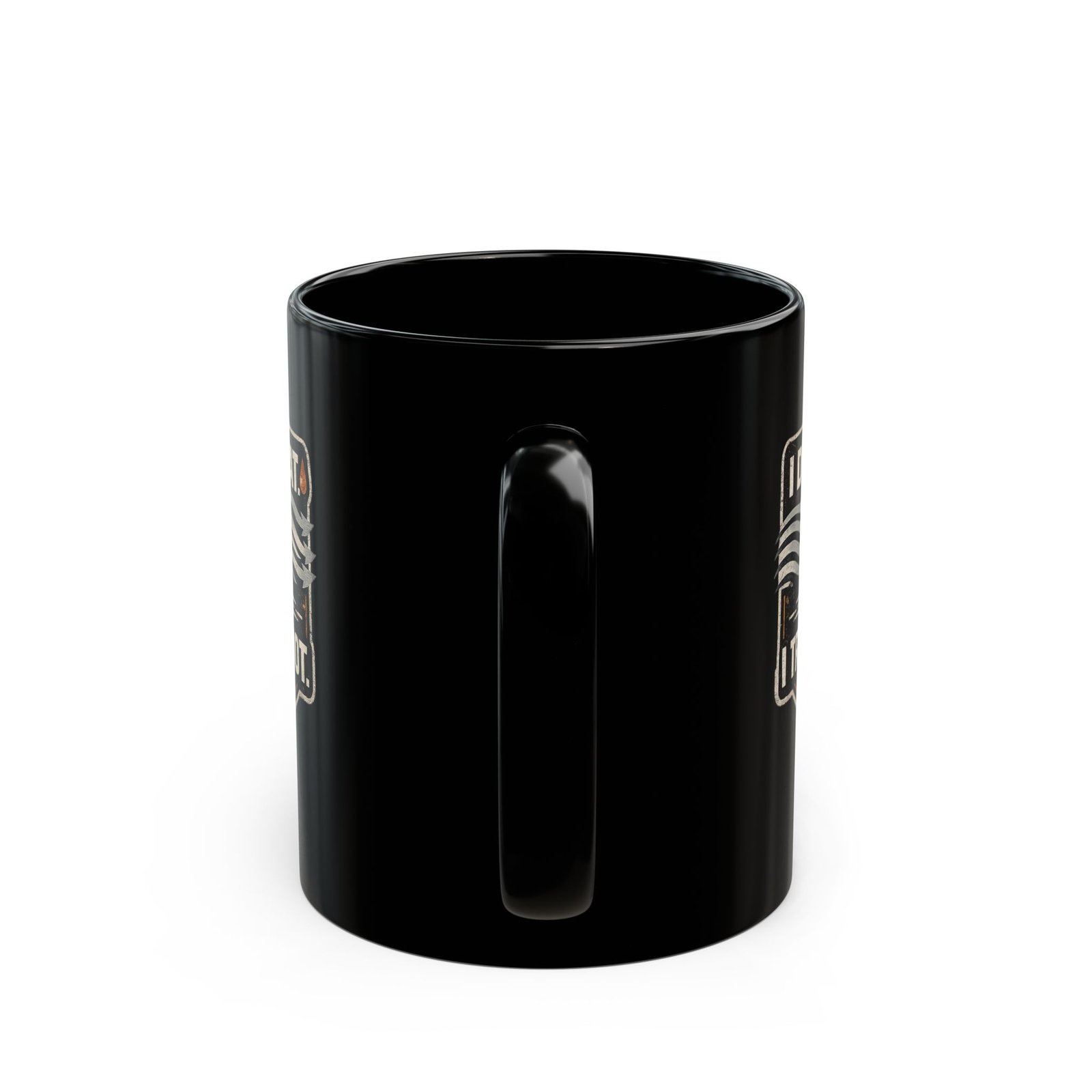 HVAC Tech Coffee Cup – "I Don't Sweat. I Troubleshoot." Retro Tech Mug (Black 11oz / 15oz) - Image 10