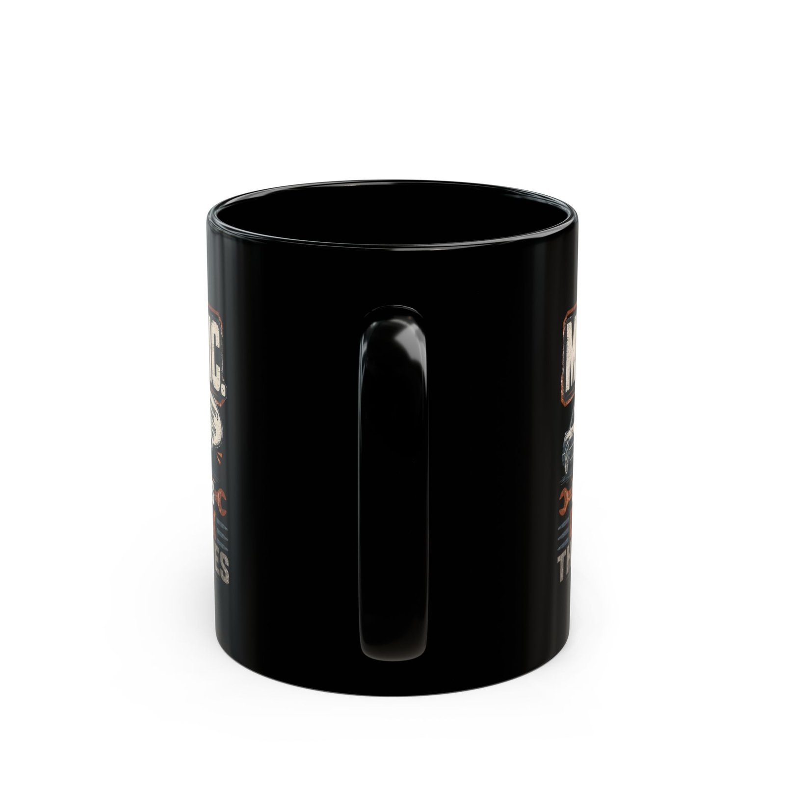 Mechanic Mug — "Mechanic. Because Cars Don't Fix Themselves" Black Coffee Cup (11oz / 15oz) - Image 10