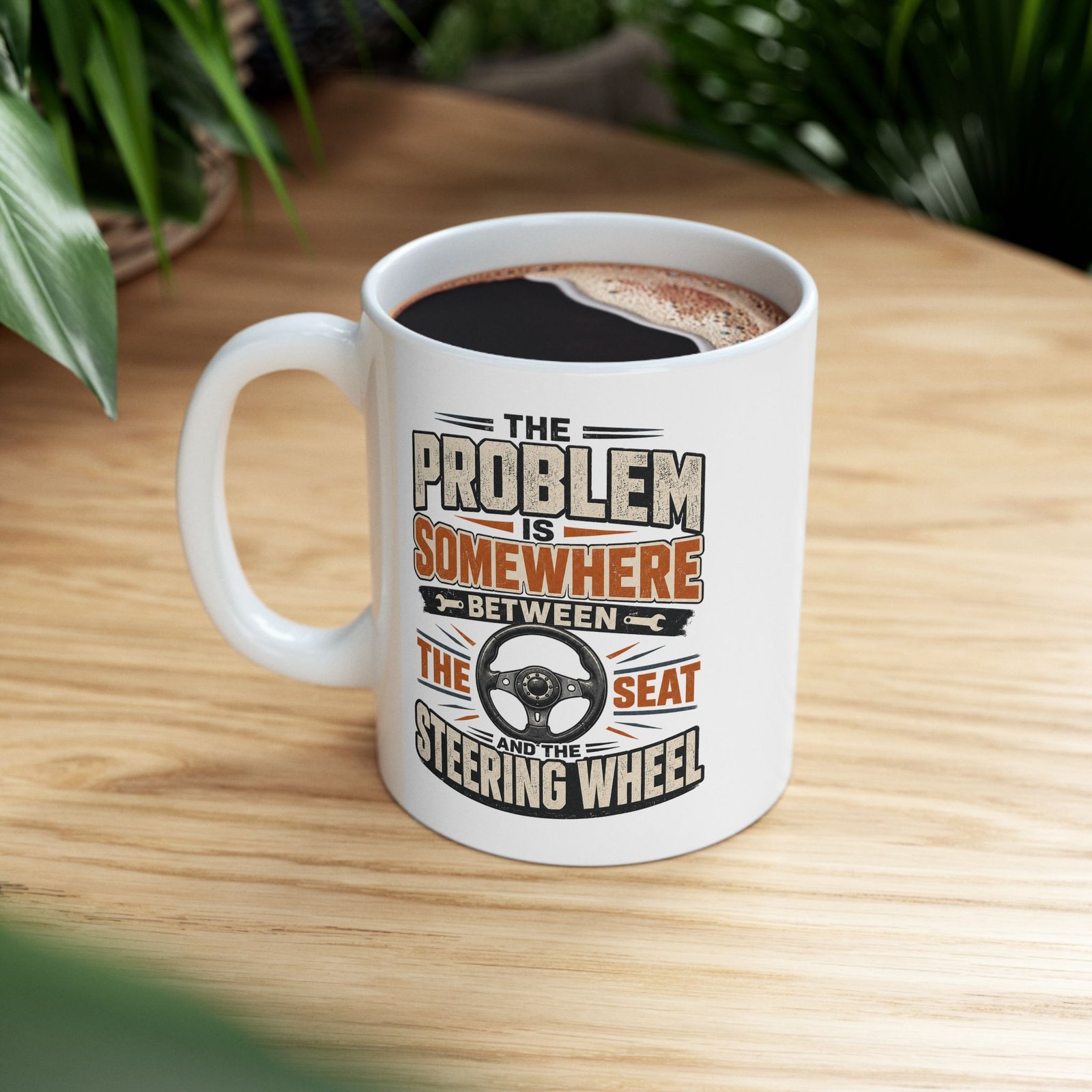 DRIVING HUMOR MUG