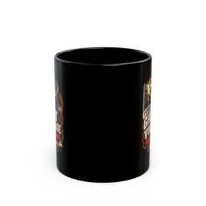 Ghost Voltage Mug — "I Chase Ghost Voltage for a Living" Electrician Coffee Cup (Black 11 oz/15 oz) - Image 14