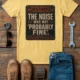 Warning Sign T-Shirt — "The Noise Was Not 'Probably Fine'" Vintage Graphic Tee — butter t-shirt, flat-lay product photo | Pressure Tested Co
