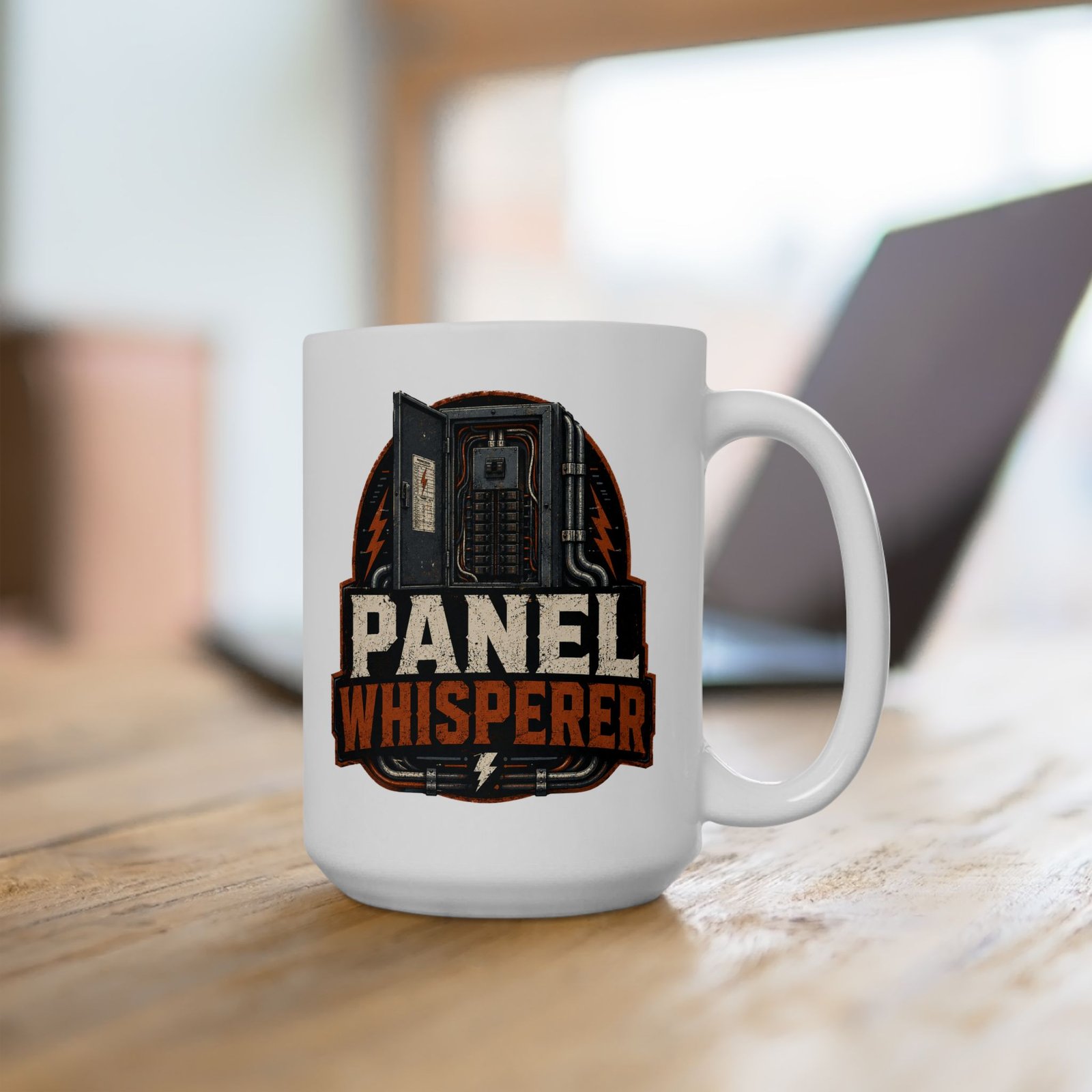 Electrical Technician Mug — "Panel Whisperer" Ceramic Coffee Cup (11oz/15oz) - Image 4