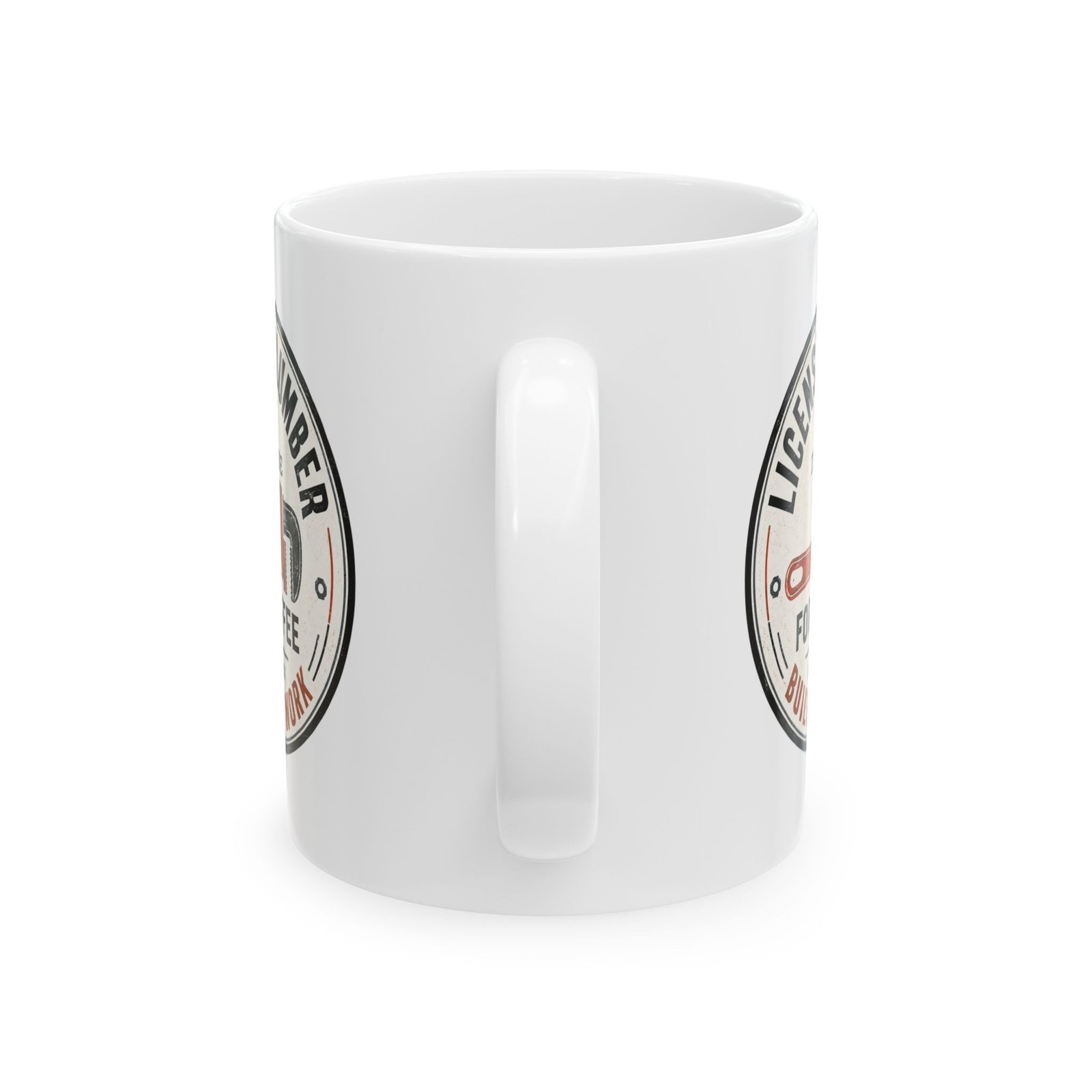 Licensed Plumber Coffee Mug – "Will Diagnose for Coffee" 11oz or 15oz - Image 3