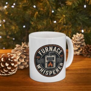 HVAC Repair Tech Coffee Mug 11oz — "Furnace Whisperer" Funny HVAC Technician Coffee Cup (11oz) - Image 3