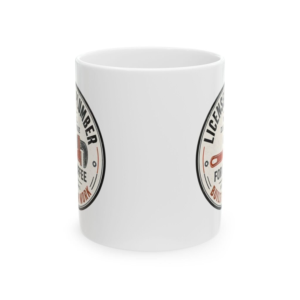 Licensed Plumber Coffee Mug – "Will Diagnose for Coffee" 11oz or 15oz