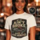 T-Shirt — "If It Ain't Broke, Give It Five Minutes" Vintage Mechanic Tee — natural t-shirt, model photo | Pressure Tested Co